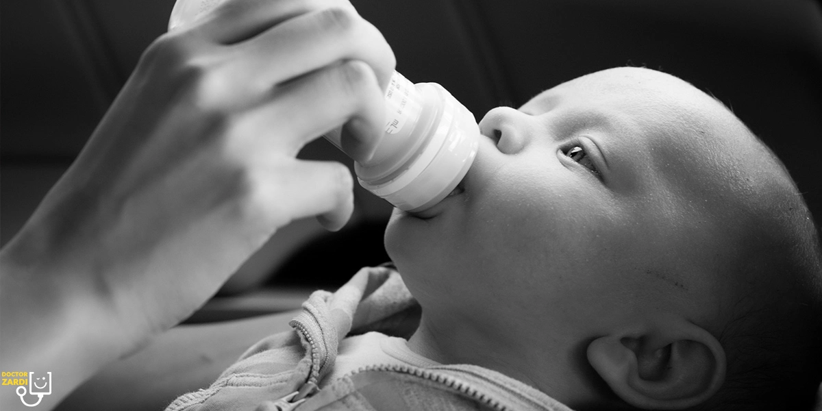 درمان زردی نوزاد با شیرخشک